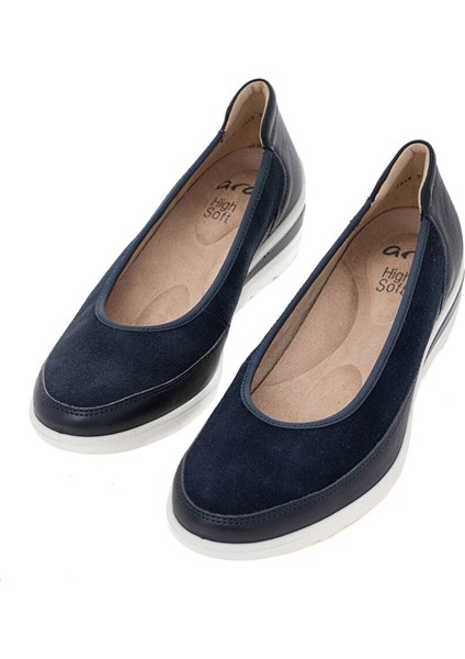50664 Ara Shoes Zürich Kadın Dolgu Topuklu Ayakkabı 3.5-8.5