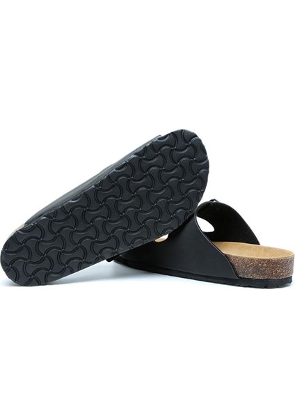 KS10260SK Kifidis Soft Step Kadın Çift Bantlı Mantar Terlik 36-41