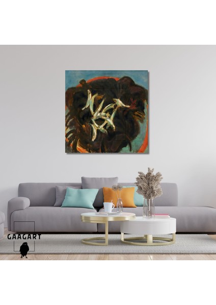 Kare Kanvas Tablo Ünlü Eserler Henri Matisse - Éperlans (1920)