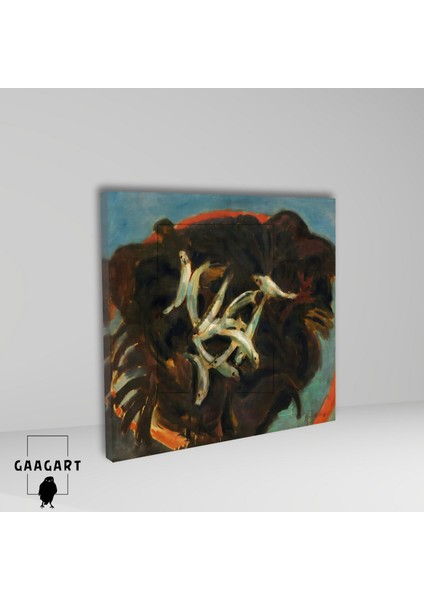 Kare Kanvas Tablo Ünlü Eserler Henri Matisse - Éperlans (1920) fiyatları