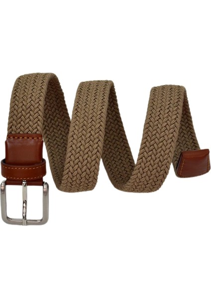 Erkek Dokuma Örgülü Kemer Elastik, Streç Özellikli BGL-ST04588