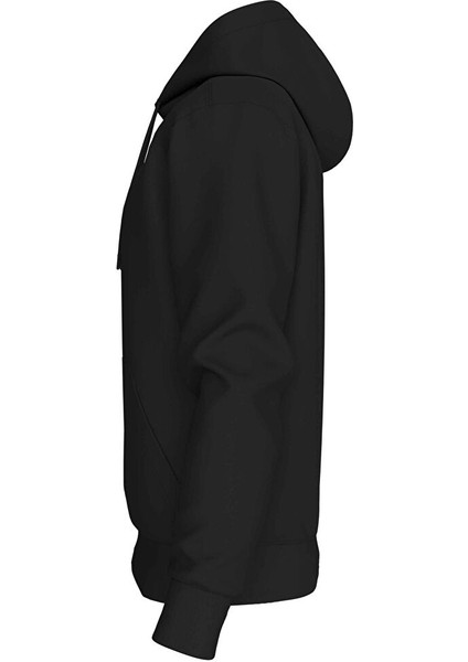 Dıstressed Monologo Baskılı Relaxed Kapüşonlu Siyah Erkek Sweatshirt J30J326875BEH fırsatları