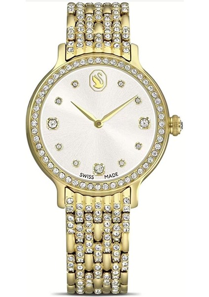 5718169 Swarovski Kol Saati Imber W:mb Pgo/wht/pgo
