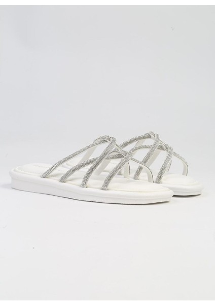 ® | PC-5104-3891 Beyaz-Kadın Terlik fiyatları