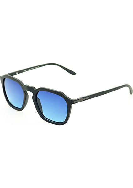 Francisco Matte Black Unisex Güneş Gözlüğü