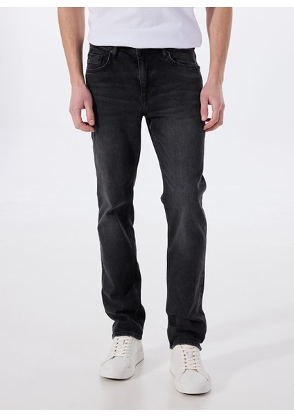 Antrasit Erkek Düz Paça Straight Denim Pantolon Washington Straight-01 fiyatları