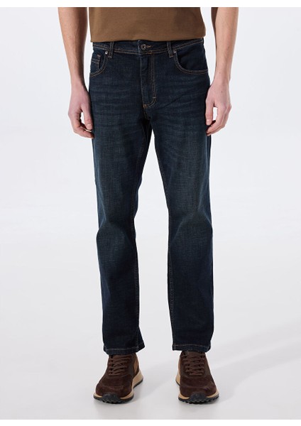 Koyu Lacivert Erkek Düz Paça Straight Denim Pantolon Washington Straight-09 fiyatları