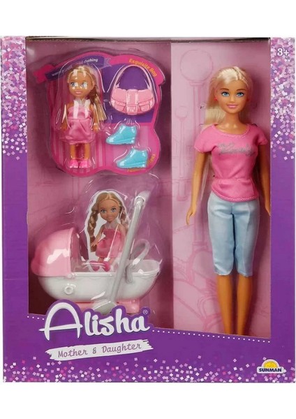 Toys Bamboleyy Alisha Mother & Daughter Mutlu Gezinti