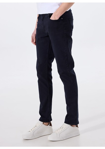Lacivert Erkek Dar Paça Slim Fit Denim Pantolon Vegas Slim - 1329 modelleri