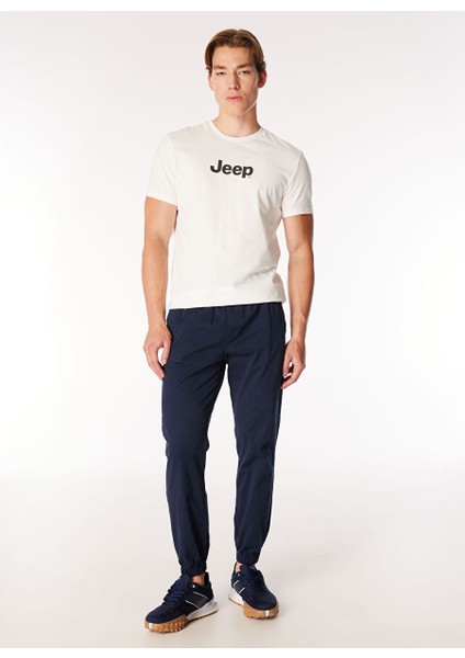 Lacivert Erkek Jogger Düz Pantolon J4WM-PNT4999