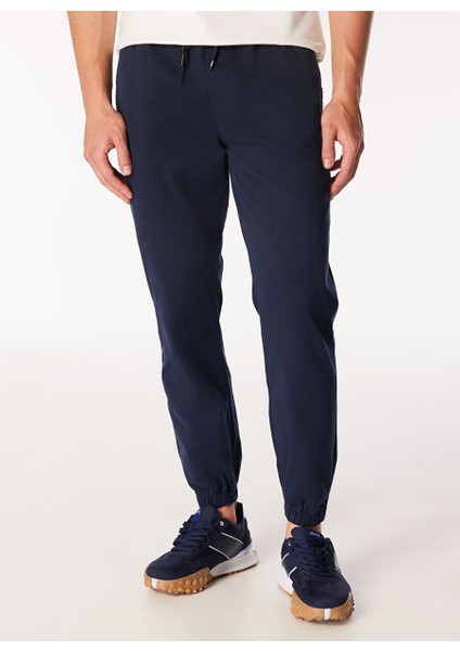 Lacivert Erkek Jogger Düz Pantolon J4WM-PNT4999