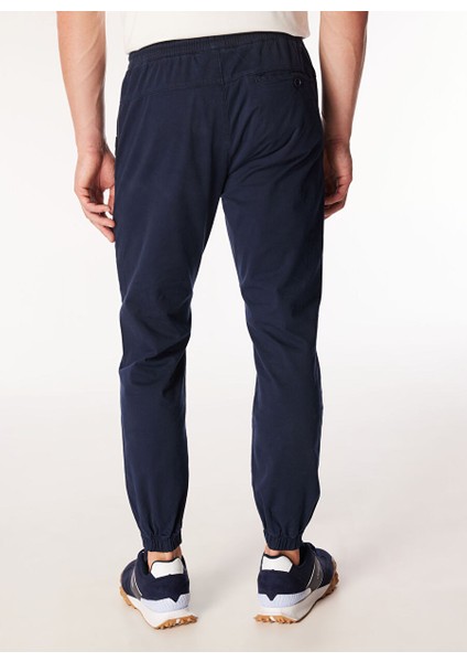 Lacivert Erkek Jogger Düz Pantolon J4WM-PNT4999