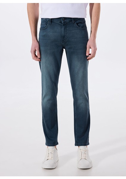 Lacivert Erkek Dar Paça Slim Fit Denim Pantolon Vegas Slim - 1311 fiyatları