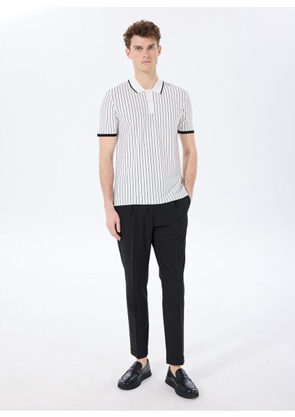 Siyah Erkek Basic Düz Chino Pantolon F5SM-PNT 2750
