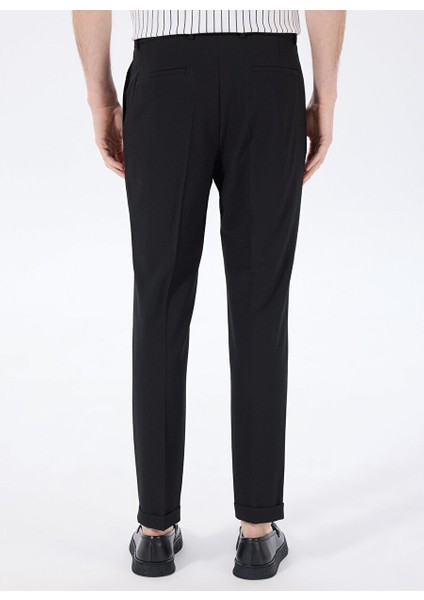 Siyah Erkek Basic Düz Chino Pantolon F5SM-PNT 2750