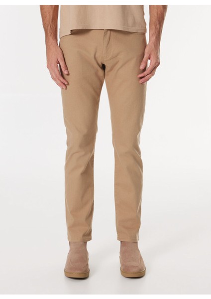 Bej Erkek Dar Paça Slim Fit Denim Pantolon Washington Straight-30 fiyatları