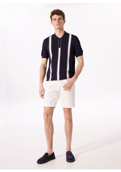 Lacivert Erkek Polo Regular Fit Çizgili Kazak FC5SM-KZK 2762 fiyatları