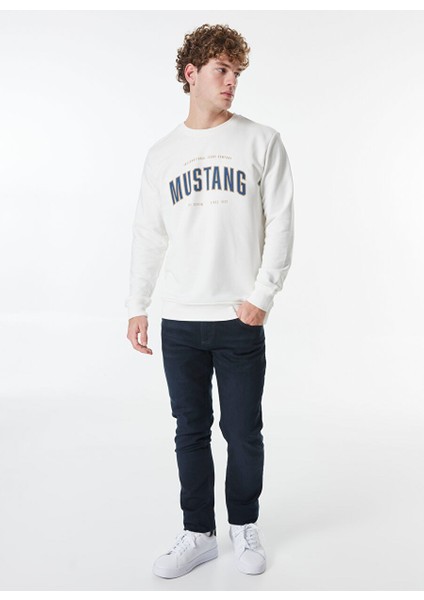 Lacivert Erkek Dar Paça Slim Fit Denim Pantolon Michigan Slim - 1322