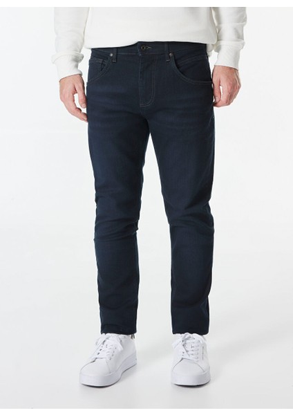 Lacivert Erkek Dar Paça Slim Fit Denim Pantolon Michigan Slim - 1322 fiyatları