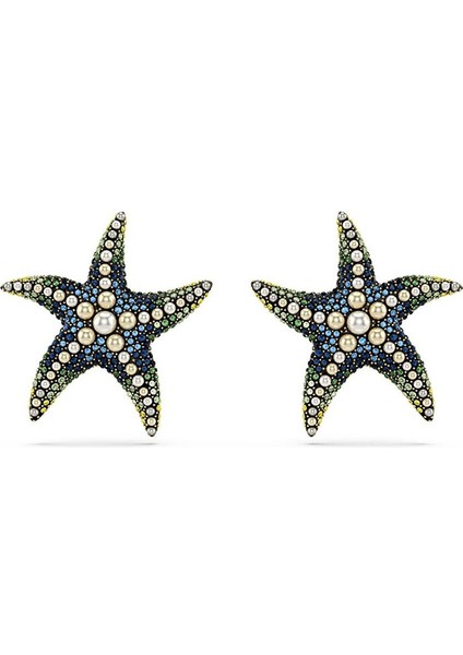 5684165 Swarovski Küpe Idyllia F:pe Stud Starfish L Gre/gos