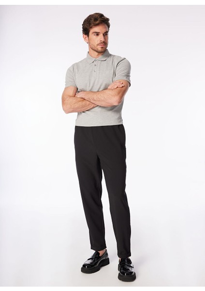Gri Erkek Regular Fit Polo T-Shirt Legolas Y fiyatları