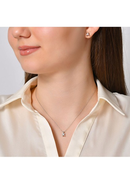 0.13 Karat Pırlanta Tektaş Kolye