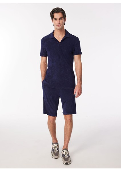 Lacivert Erkek Basic Polo T-Shirt F4SM-TST 0981 fiyatları
