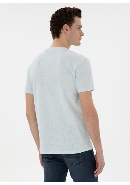 Yeşil Erkek Slim Fit T-Shirt Varna indirimleri