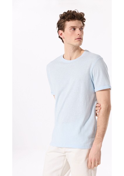 Mavi Erkek Basic Flamlı T-Shirt F5SM-TST 2114