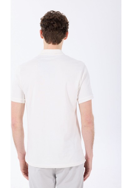 Beyaz Erkek Basic Düz Polo T-Shirt Legolas Y fırsatları