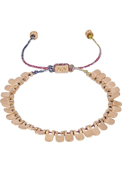 Altın Kadın Bileklik CCB-350 Fish Scale Bracelet