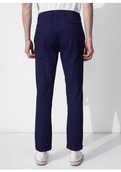 Lacivert Erkek Normal Regular Fit Chino Pantolon cm Rıvelno indirimleri
