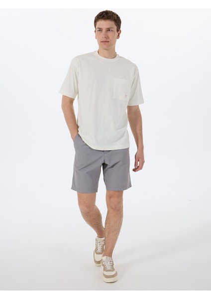 Ekru Erkek Relaxed T-Shirt Te_cotton fiyatları
