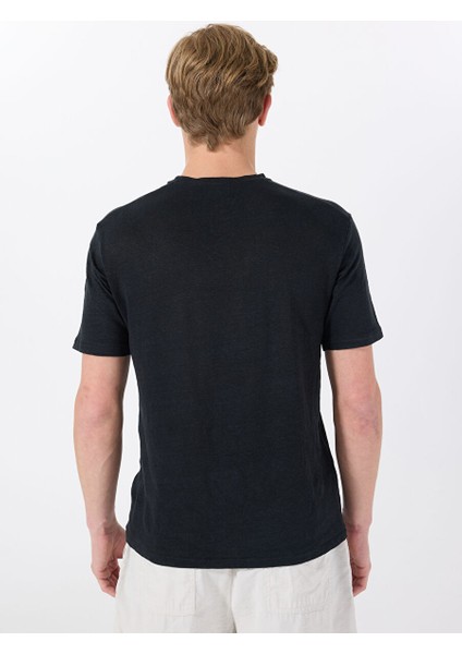 Siyah Erkek Standart T-Shirt Mr Fıguı