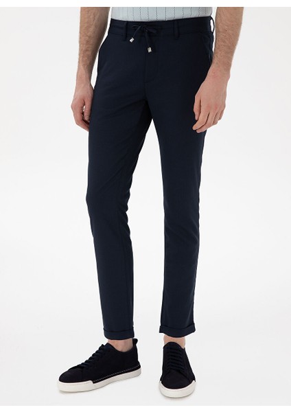 Lacivert Erkek Slim Fit Chino Pantolon Elısta fiyatları
