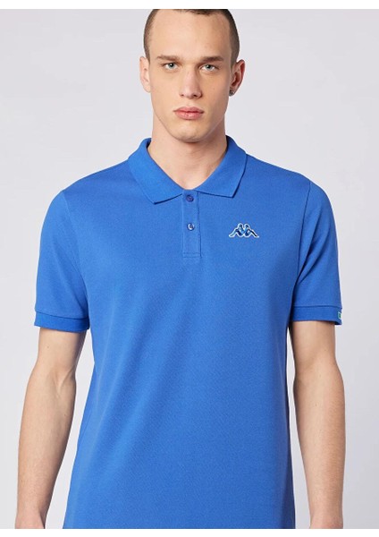 322F14W-063 Maltaxıta Mss Tur Mavi Regular Fit Erkek Polo T-Shirt