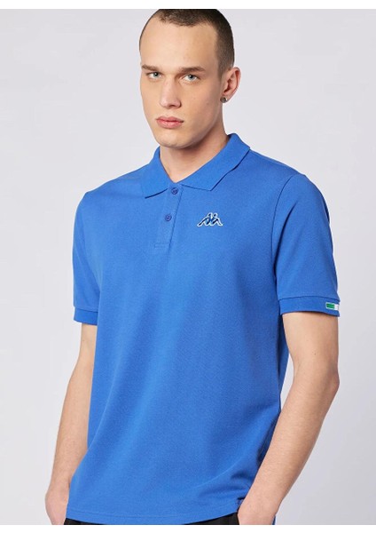 322F14W-063 Maltaxıta Mss Tur Mavi Regular Fit Erkek Polo T-Shirt modelleri