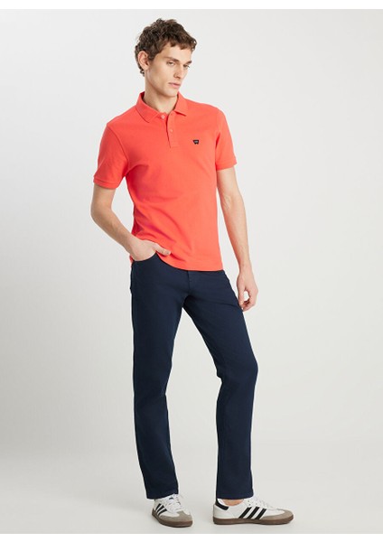 Turuncu Erkek Regular Fit Polo T-Shirt MW7D5K4XX2T512