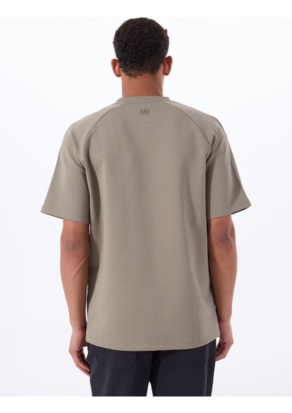 Gmg Fırenze Haki Erkek Oversize T-Shirt GU25MSS03028