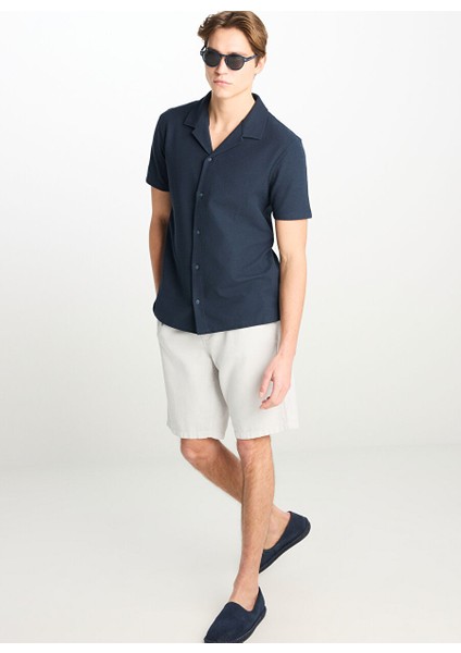 Lacivert Erkek Regular Fit Gömlek L2510277410 Relaxed Fit Gömlek fiyatları