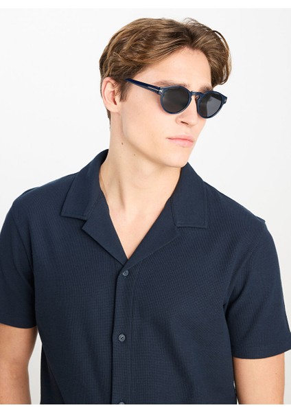 Lacivert Erkek Regular Fit Gömlek L2510277410 Relaxed Fit Gömlek fırsatları