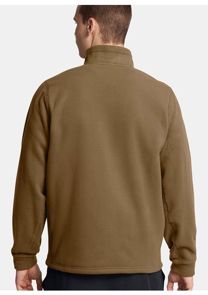 Kiremit Erkek Fermuarlı Normal Düz Sweatshirt 1387570-498 Ua Expanse Fleece Hz fiyatları