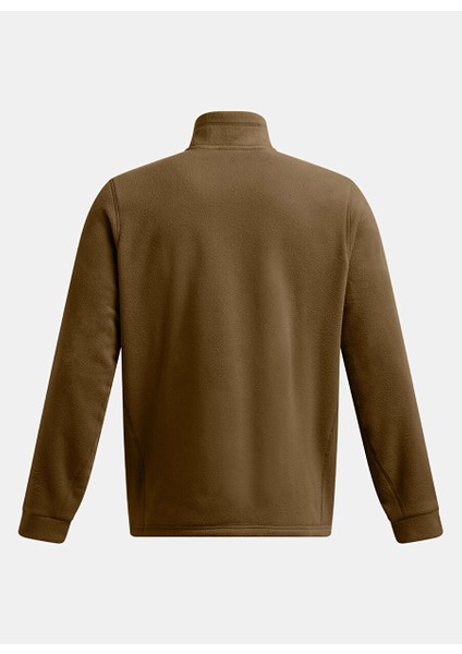 Kiremit Erkek Fermuarlı Normal Düz Sweatshirt 1387570-498 Ua Expanse Fleece Hz indirimleri