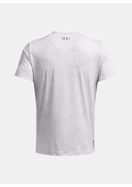 1383669-014 Vanish Elite Vent Prtd Gri Yuvarlak Yaka Normal Kalıp Erkek T-Shirt