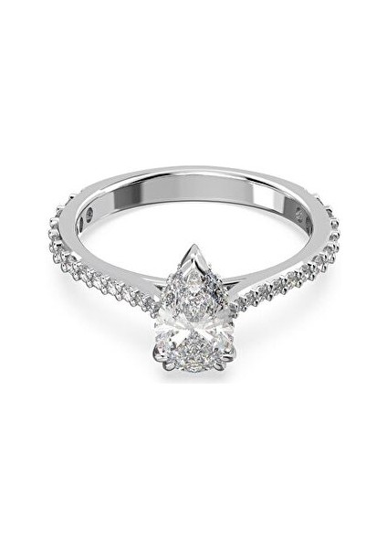 5642632 Swarovski Yüzük Thebasıcs:rıng Pear Whıte/rhs 58