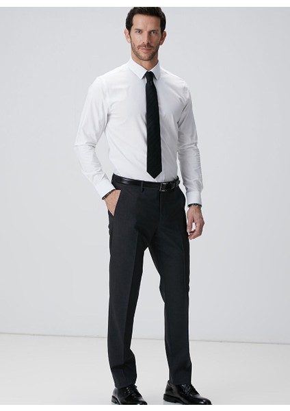 Beyaz Erkek Gömlek Slim Fit Gömlek 1094106 fiyatları