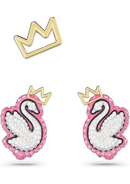 5649197 Swarovski Küpe Pop Swan:pe Pe Pin/gos