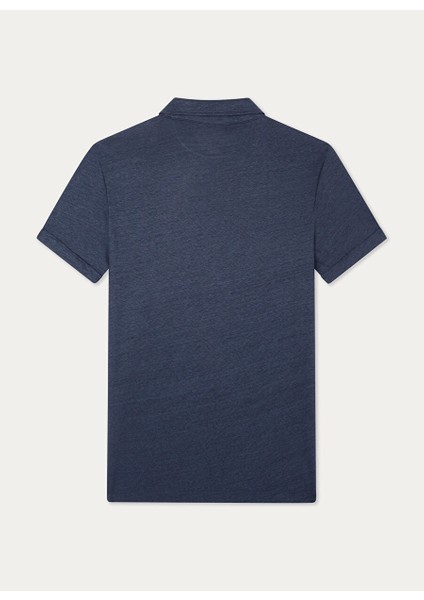Lacivert Erkek Slim Fit Polo T-Shirt HM563274 modelleri