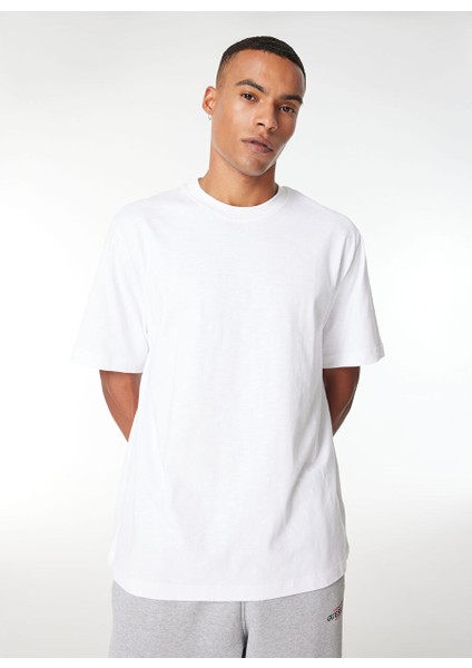Beyaz Erkek Regular Fit T-Shirt W241673100 Beyaz T-Shirt fiyatları