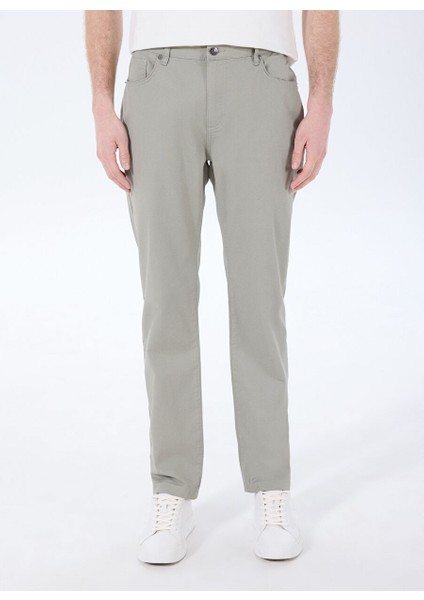 Haki Erkek Regular Fit Düz Chino Pantolon FC5SM-PNT 2019 modelleri